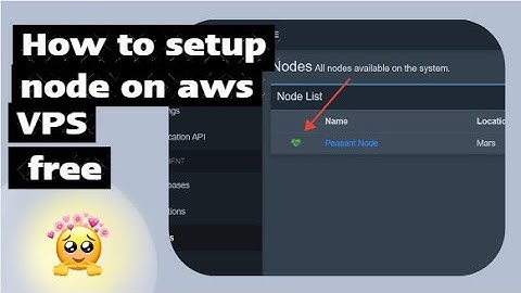 How to setup node on aws vps 100% free || Deadlox ||