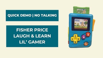 Fisher Price Laugh & Learn Lil’ Gamer Toy Demo | No Talking, Simply Toy Reviews