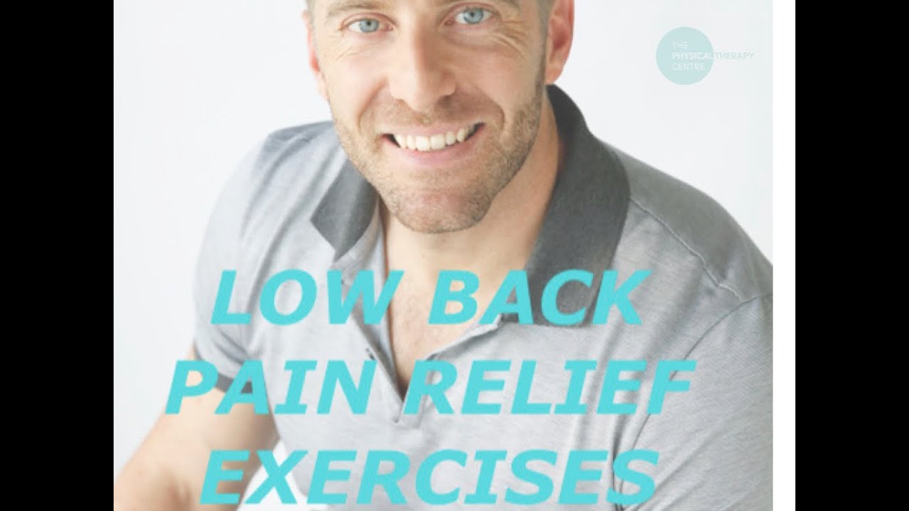 Back pain relief exercises - YouTube