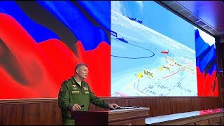 Special briefing by The Russian MoD on curcumstances of the Il-20 aircraft crash in Syria