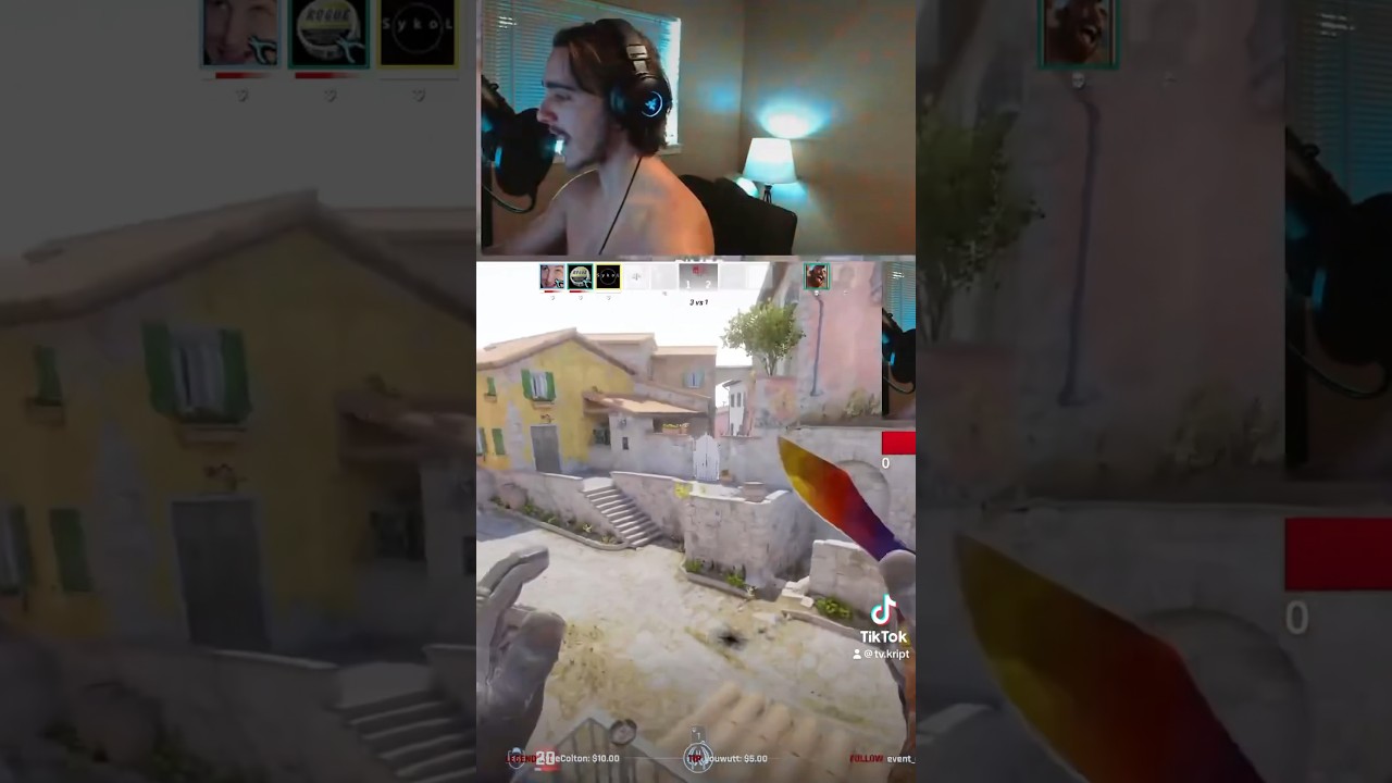 I flinched so hard. Twitch.tv/Kript_      