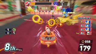 Sonic Racing Crossworlds Sonic 35th Anniversary Festival Race at Colorful Mall!!!