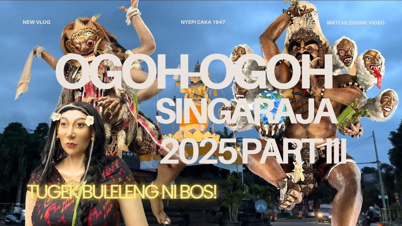 Ogoh-ogoh singaraja 2025 🔥 #ogohogoh #nyepi #budaya #nyepi #art #bali #viral #ogohogohsingaraja #fyp