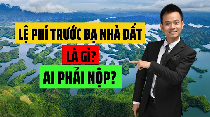 Thông báo nộp lệ phí trước bạ là gì