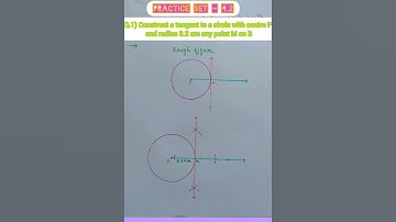 Class 10 geometric construction practice set 4.2 Q.1