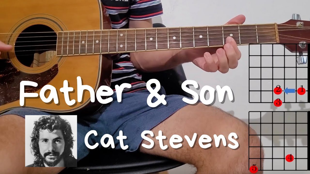 guitar chords father and son