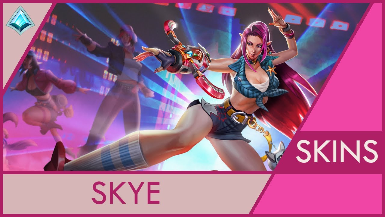 Paladins All Skye Skins Preview Youtube
