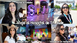 Tres Dias en Memphis🌆 Visitando St.Jude🏥 TOUR + Cena en un Rascacielos, hice un sombrero Cowboy🤠