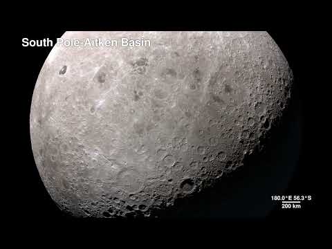In The Fall Of 2011,The Lunar Reconnaissance Orbiter(LRO) Misson Released Original Tour OF The Moon
