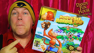 MONKEY SEE MONKEY POO - Unboxing and Review! - Dandy Fun House episode 36