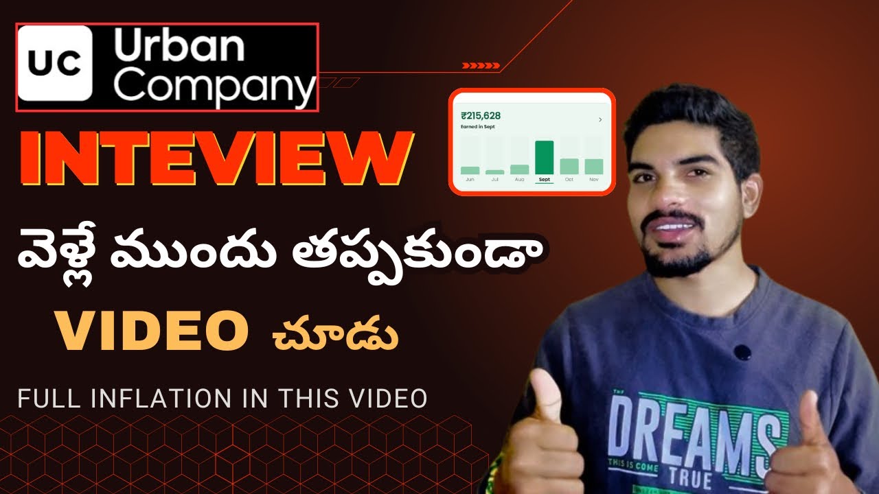 Urban Company Job in Hyderabad | నిజం ఎవరికీ చెప్పరు! Interview Full ...