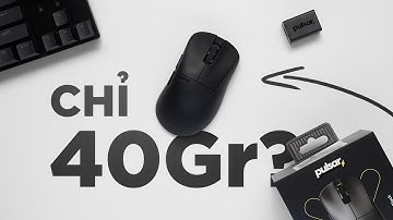 Chuột gaming công thái học mà nhẹ thế?! Đánh giá Pulsar Xlite Crazylight