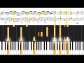 ピアノ楽譜で Riot of Color (jubeat copious APPEND 大夏祭り) Piano Version