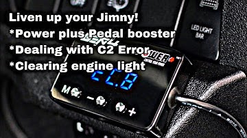 Instal of Power Plus throttle controller on my Jimny Gen 4 JB74, Solving C2 Error & Engine light