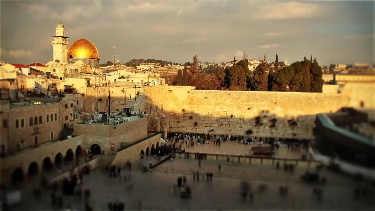 jerusalem bird view hd youtube