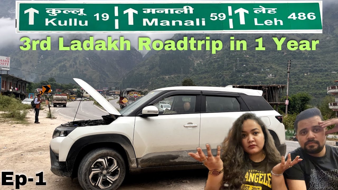 EP - 1 Saal Me 3rd Ladakh Roadtrip pe Chal Diye | Kyonki ♥️ ye Ziddi hai | Tushar Kaushik