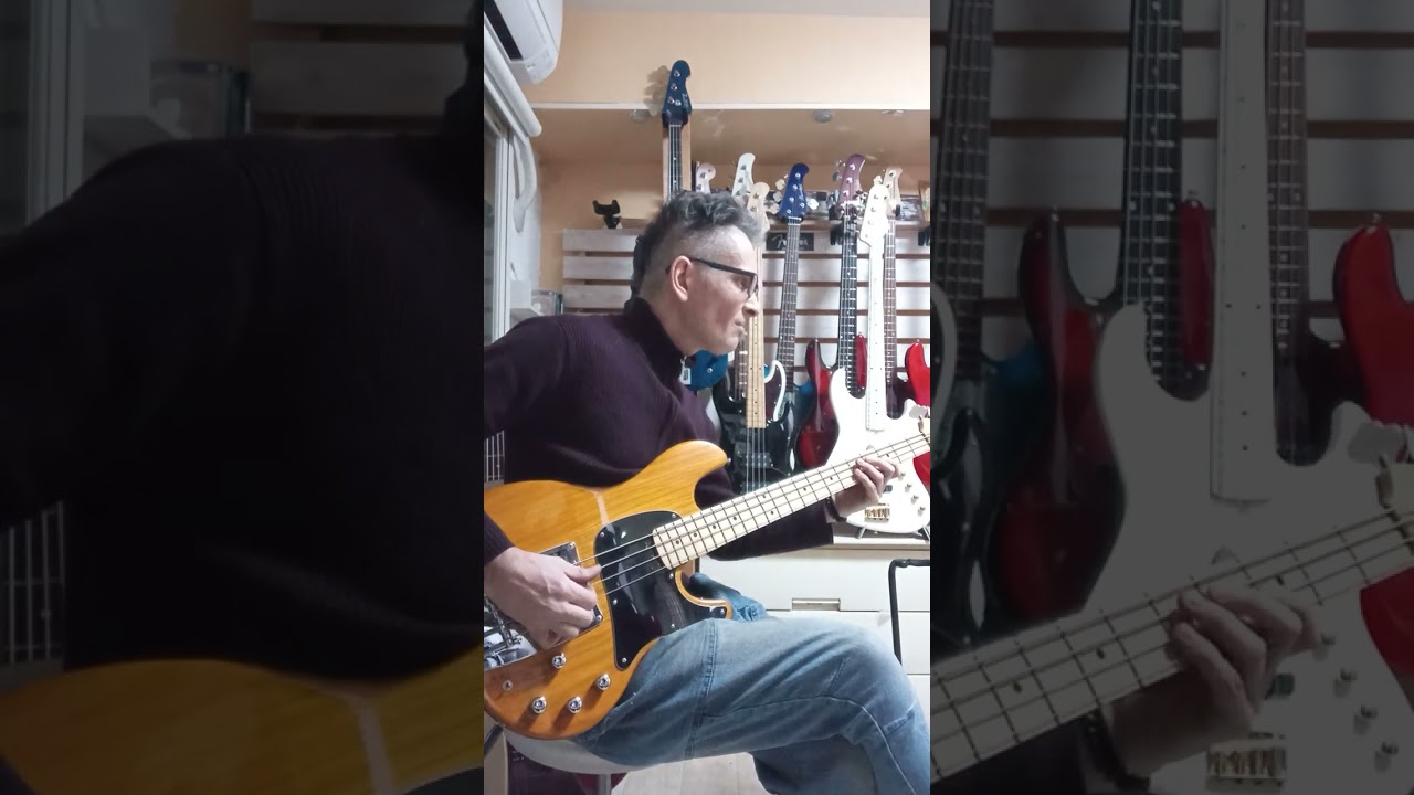 Vintage Japanese Bass Guitars: Ibanez ATK300 Pre-shipment Test