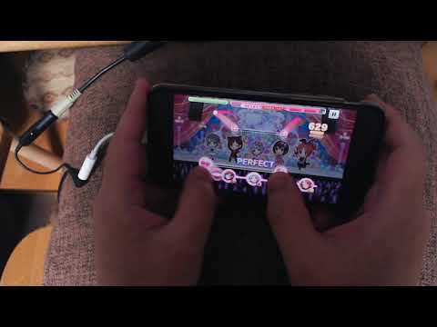 デレステ Master+ 手元・親指 フルコン 「ラヴィアンローズ」