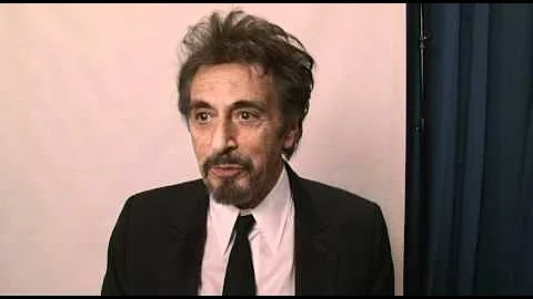 Backstage with Al Pacino - 68th Golden Globe Award Winner