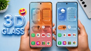 Как ВКЛЮЧИТЬ виджет LIQUID🔥 GLASS на главном экране Samsung | One UI 8.5 Liquid GLASS 3D виджеты screenshot 2