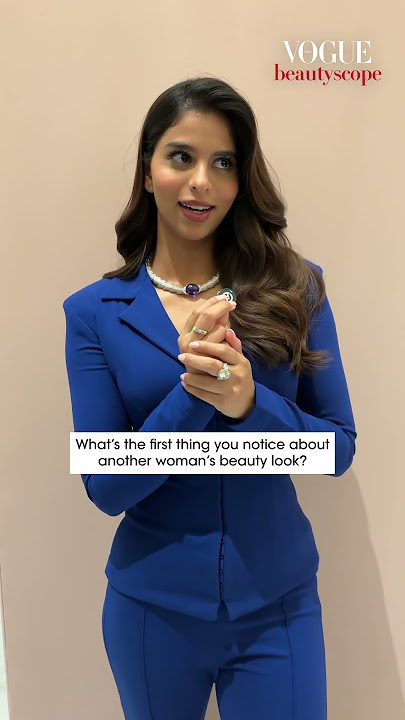 Suhana Khan reveals a beauty ritual that she inherited from Gauri Khan | Vogue Beautyscope