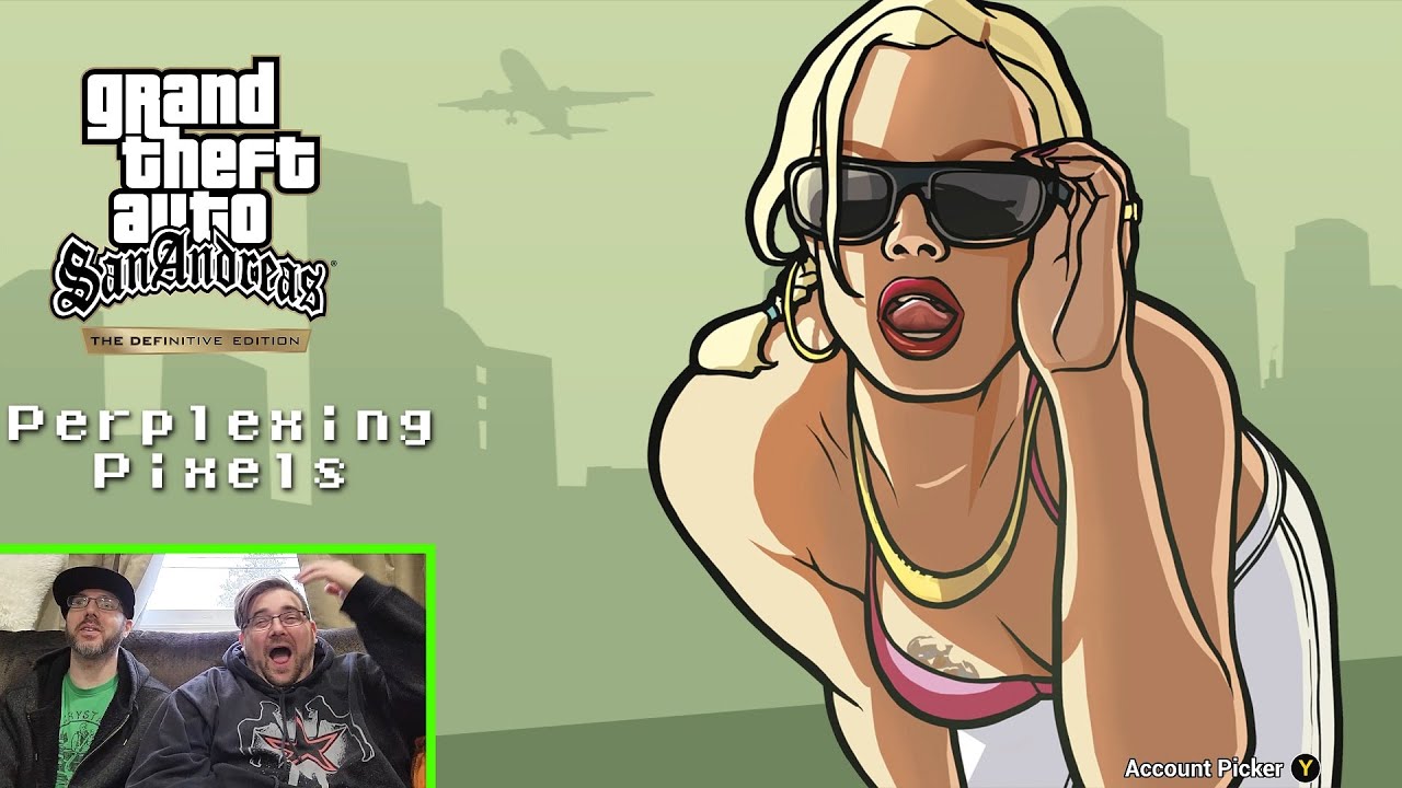 Perplexing Pixels: Grand Theft Auto San Andreas Definitive | Xbox Series X (review/commentary) Ep452