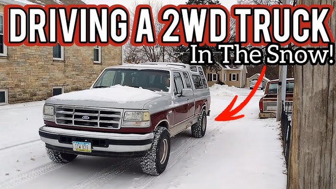 How to Make a 2Wd Truck Better in Snow  