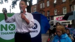 Jim Murphy Berates Audience Member In Ayr