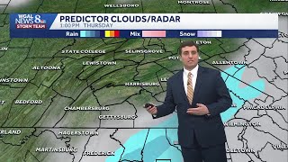 Clipper bringing more snow to south-central Pennsylvania