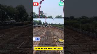 slab ready for casting on site🔥🔥🔥#shot #construction #road #slab#civil engineering #asu raod work