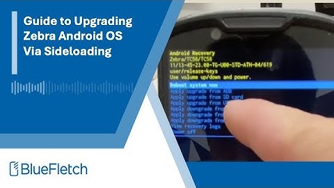 Zebra Device OS Update Made Easy | ADB Sideload + Recovery Mode Guide