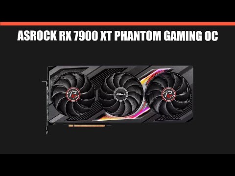 Видеокарта ASRock Radeon RX 7900 XT Phantom Gaming 20GB OC