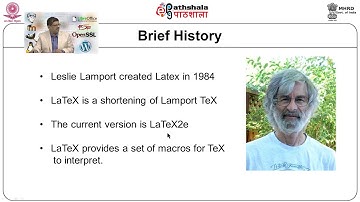 LaTeX – Document Preparation System - I