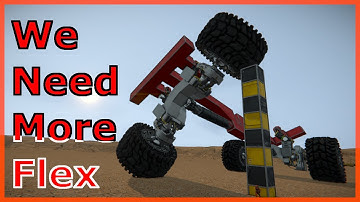 Custom Suspension For The Large Rover - Space Engineers