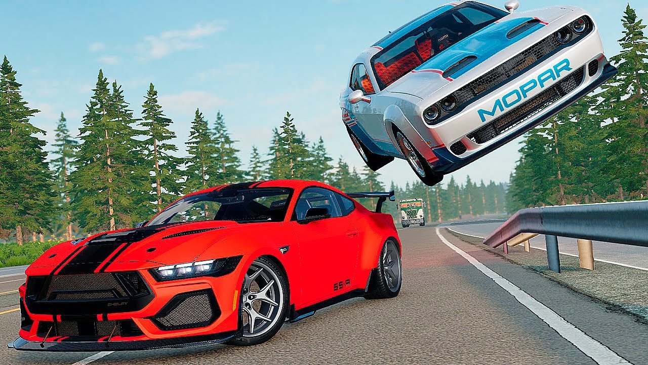 Street Racing Crashes - BeamNG.Drive #5 | SmashLab