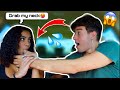 GRABBING MY BESTFRIEND BY HER NECK TO SEE HOW SHE REACTS😱 *Cute Reaction*😳