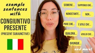 Learn How To Use Italian Congiuntivo Presente With Sentences Italians Use In Everyday Conversations