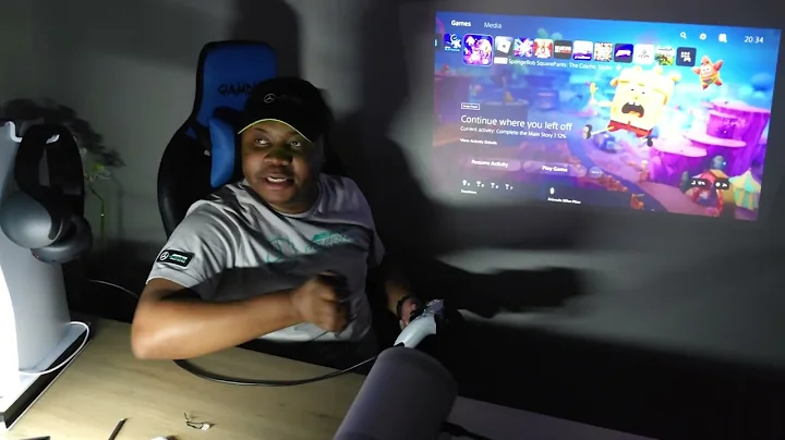 Full Review how to connect the Sony PS5 with the Samsung Freestyle Projector (Part2)