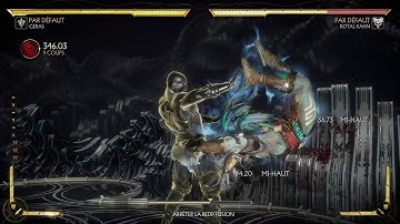 Mortal Kombat 11 Geras Huge 448 damage corner combo