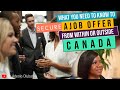 What You Need To Know To Secure A JOB OFFER From Outside Or Within Canada