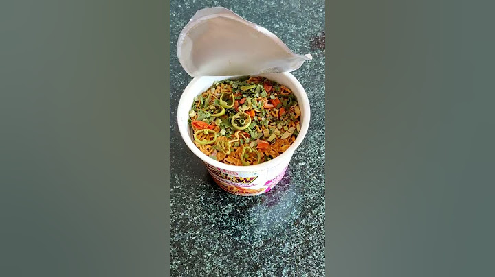 Nissin Cup Noodles Veggie Manchow😋 | Cup Noodles #food #shorts #trending #nissin #review