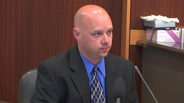 K.C. Stout takes the stand during the Mark Sievers trial