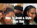 Ep.1 How To Do It Yourself Hair Braiding/Styling Series | Style Your Own Hair Step By Step