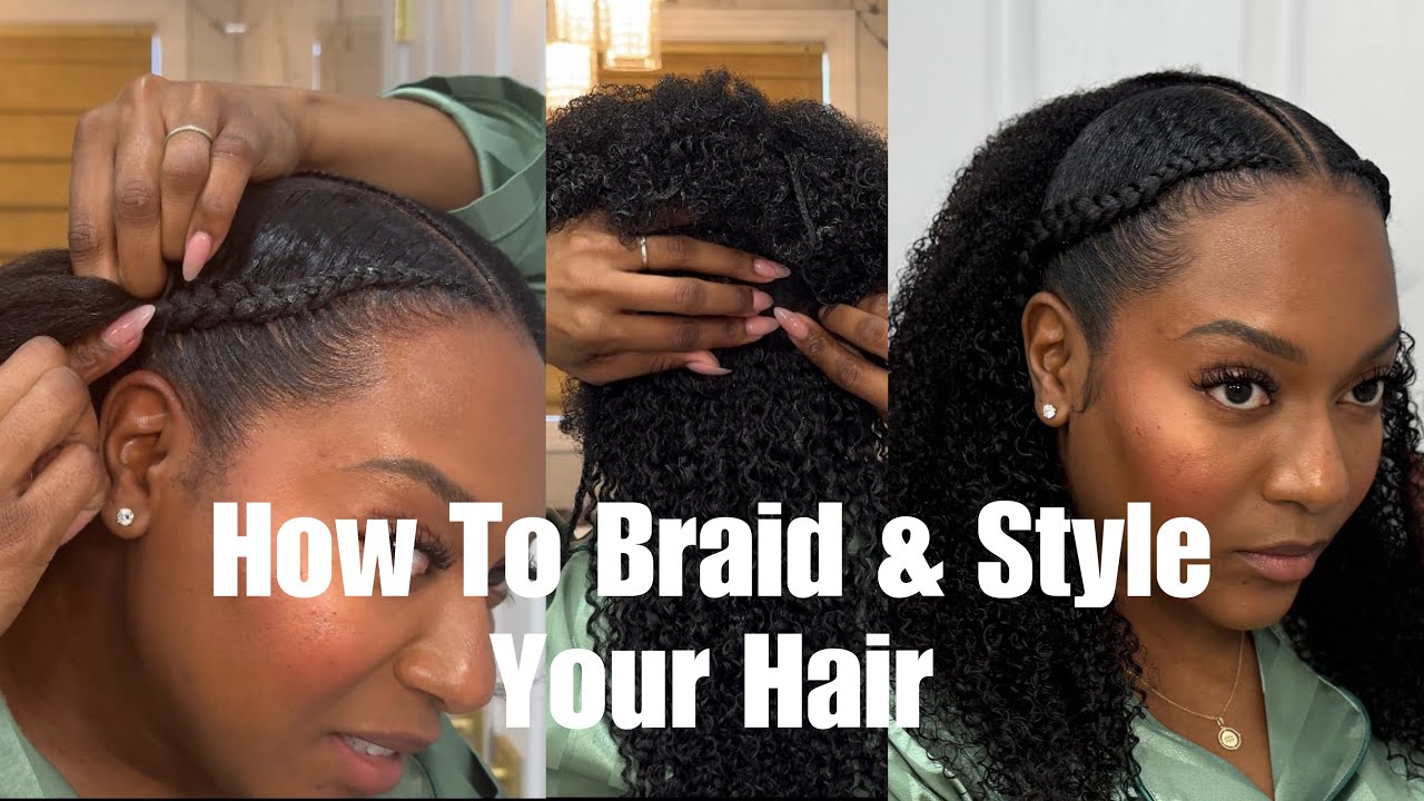 Ep.1 How To Do It Yourself Hair Braiding/Styling Series Style Your