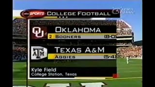 2002 #1 Oklahoma @ Texas A&M No Huddle