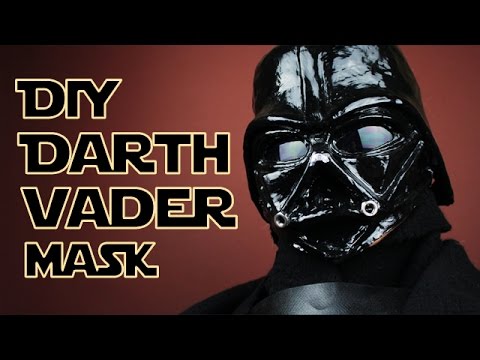 Emigreren hoofdonderwijzer Geladen DIY Darth Vader Paper Mache Mask - YouTube