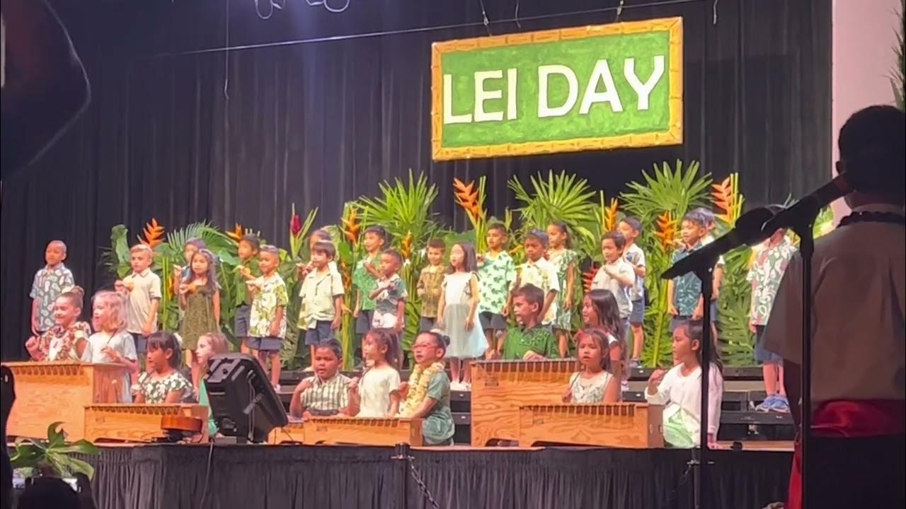 Hanalani Schools Lei Day Program 2023 YouTube