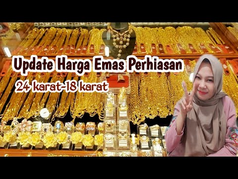 Harga Perhiasan emas kuning Agustus 2020|| perhiasan kadar 50% dan 75%. 