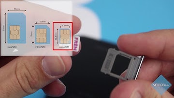 Samsung Galaxy A5 2017 How to insert SIM card / memory card