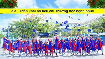Đề dẫn xây dựng Trường học hạnh phúc tại TPHCM (báo cáo tổng kết năm học 2023 - 2024)